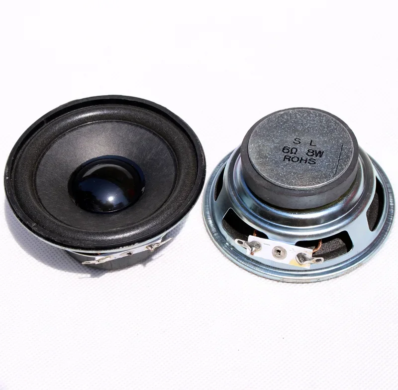 SOTAMIA 2 قطعة 3 بوصة 77 مللي متر مكبرات الصوت المحمولة 6 أوم 8 واط كامل المدى الصوت مكبر صوت استيريو مكبر للصوت الصوت المسرح المنزلي مكبر الصوت