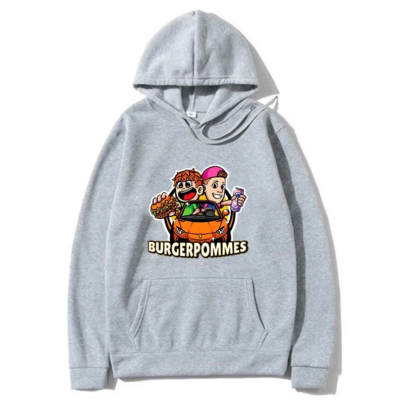 

Burgerpommes Icrimax графика мужские/женские толстовки новые удобные повседневные уличные толстовки в стиле хип-хоп унисекс толстовка с принтом мужская