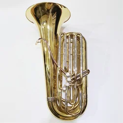 Brass instrument 4 top action valves professional bb tuba