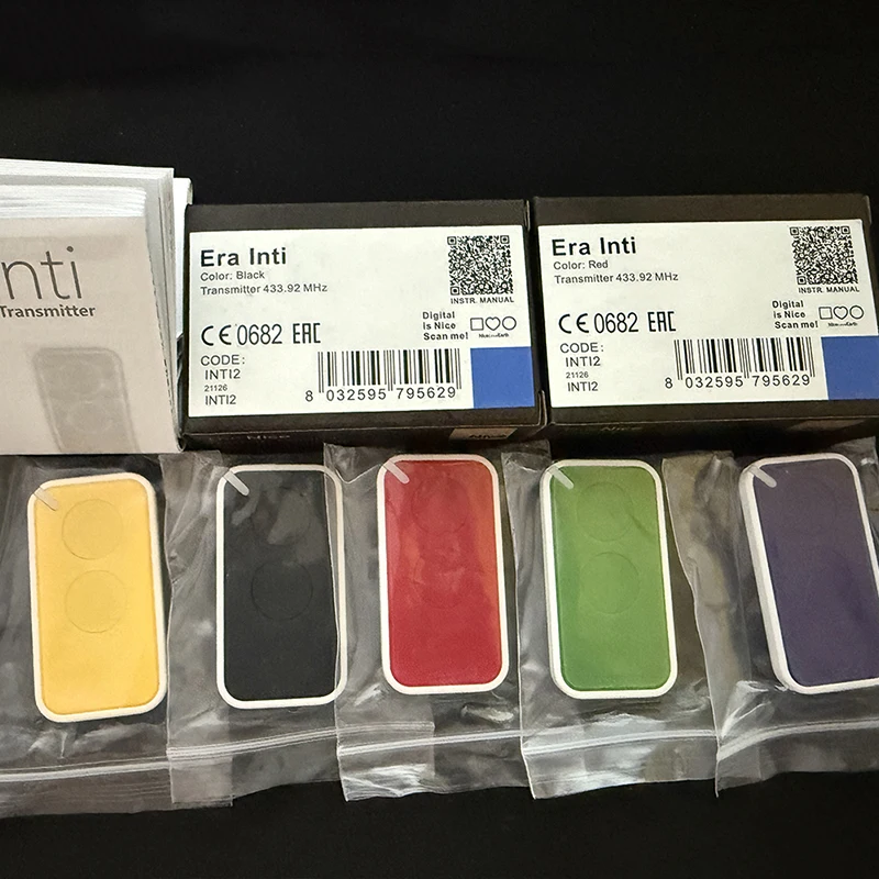 10-20 قطعة من NICE ERA FLORE FLO2RE FLO4RE FLORS FLO2RS FLO4RS ON2E ON4E NICE INTI 2 INTI2 جهاز تحكم عن بعد لفتح باب المرآب/البوابة #5