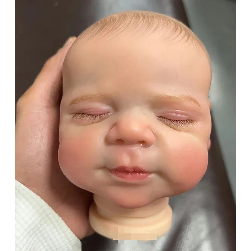 19inch Already Painted Reborn Doll Kits Pascale Soft Vinyl Reborn Baby Dolls Accessories for DIY Realistic Toys DIY