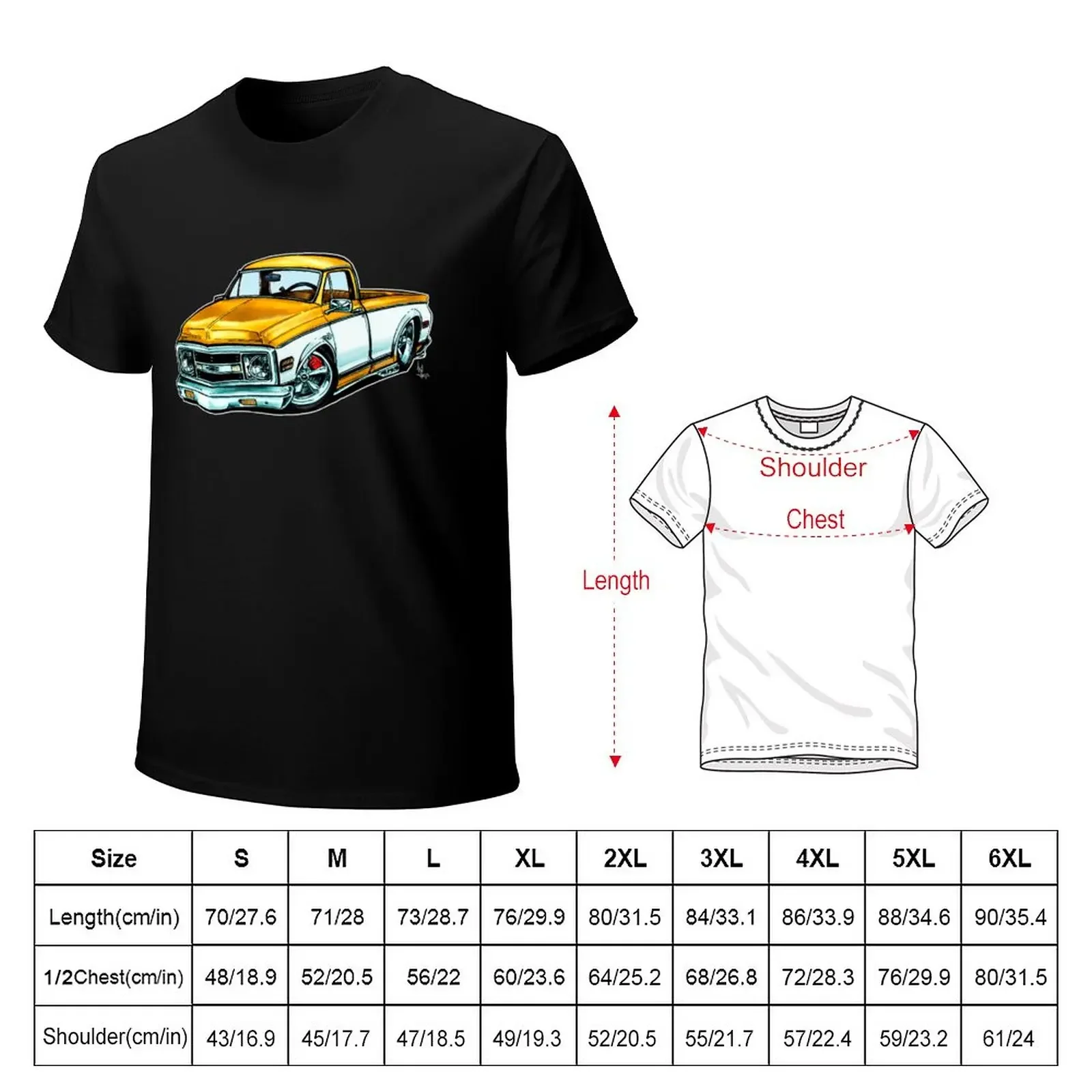 C10 Pickup Truck T-Shirt kawaii clothes funnys designer t shirt men