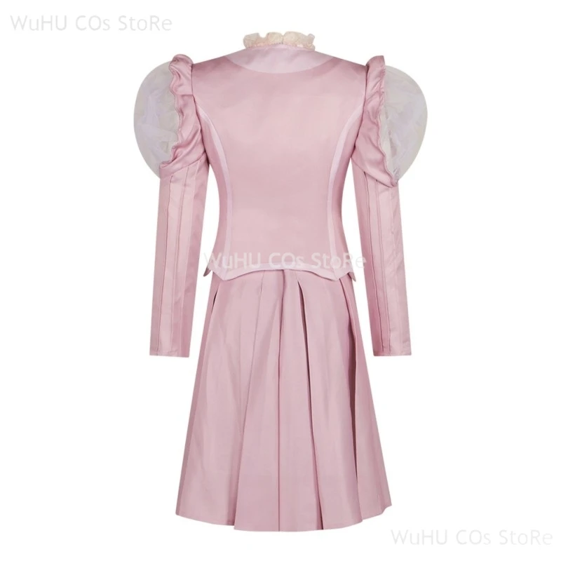 

Movie Wicked Glinda Cosplay Sweet Suits Women Women's Halloween Costumes Carnival Clothes Ladies New Year Costume