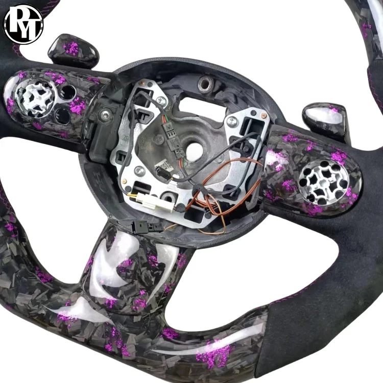 Hot-selling forged carbon fiber steering wheel suitable for  Mini Cooper R55 R56 R60 R61 F55 F56 F57