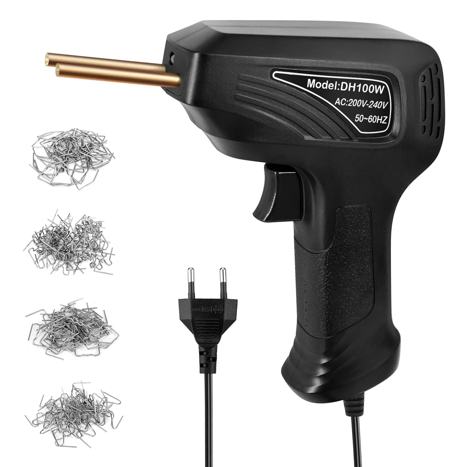 Nieuwe Heteluchtpistool Plastic Lasmachine Bumper Soldeerbout Nietjes Bumper Reparatie Auto Gereedschap Kit HOT Nietmachine Plastic Lasser