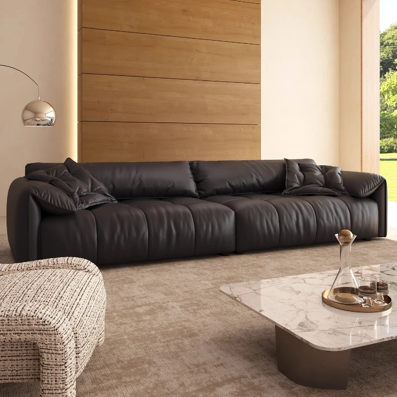 

Apartment Armrest Sofa Lounge Minimalist Large Lounge Sofa Designer Living Room Articulos Para El Hogar House Accessories