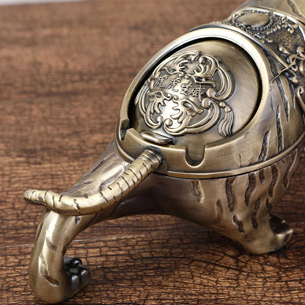 

Ash Tray Tiger Ornament Ashtray Desktop Cigarette Household Adornment Office