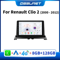 Car Radio Android Player for Renault Clio 2 2000-2012 Android Auto Stereo CarPlay Car Multimedia 7862 Intelligent Touch Screen