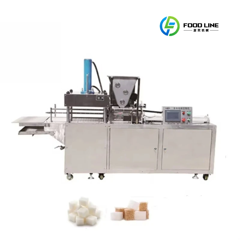 Professional Manufacturer 304 Stainless Steel Mung Bean Cake Forming Machines Automatic Cube Sugar Molding Machine Customized