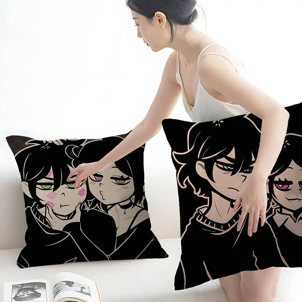 TCOA-The Coffin Of A-Andy And Leyley Personalized picture text home decorative pillows Household Gifts 45x45cm