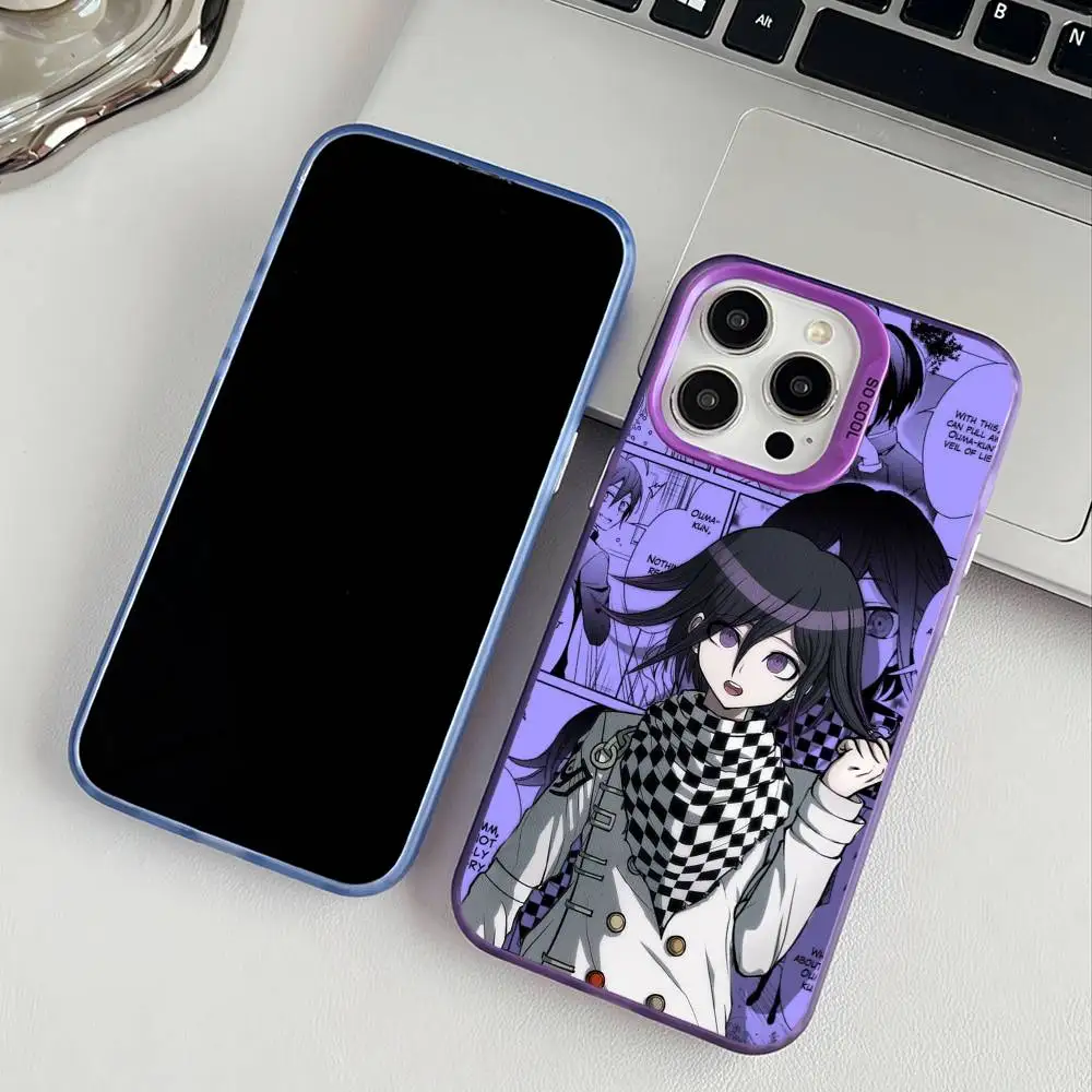 حافظة هاتف Danganronpa Kokichi Ouma مع طلاء حماية مصمم لهاتف iPhone 11 12 13 14 15 16 Pro Max Plus