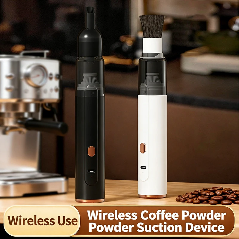 

Cordless Desktop Vacuum Cleaner 1500mAh Rechargeable High Power 1200Pa Suction Handheld Cleaning Brush for Keyboard Car Pet Hair