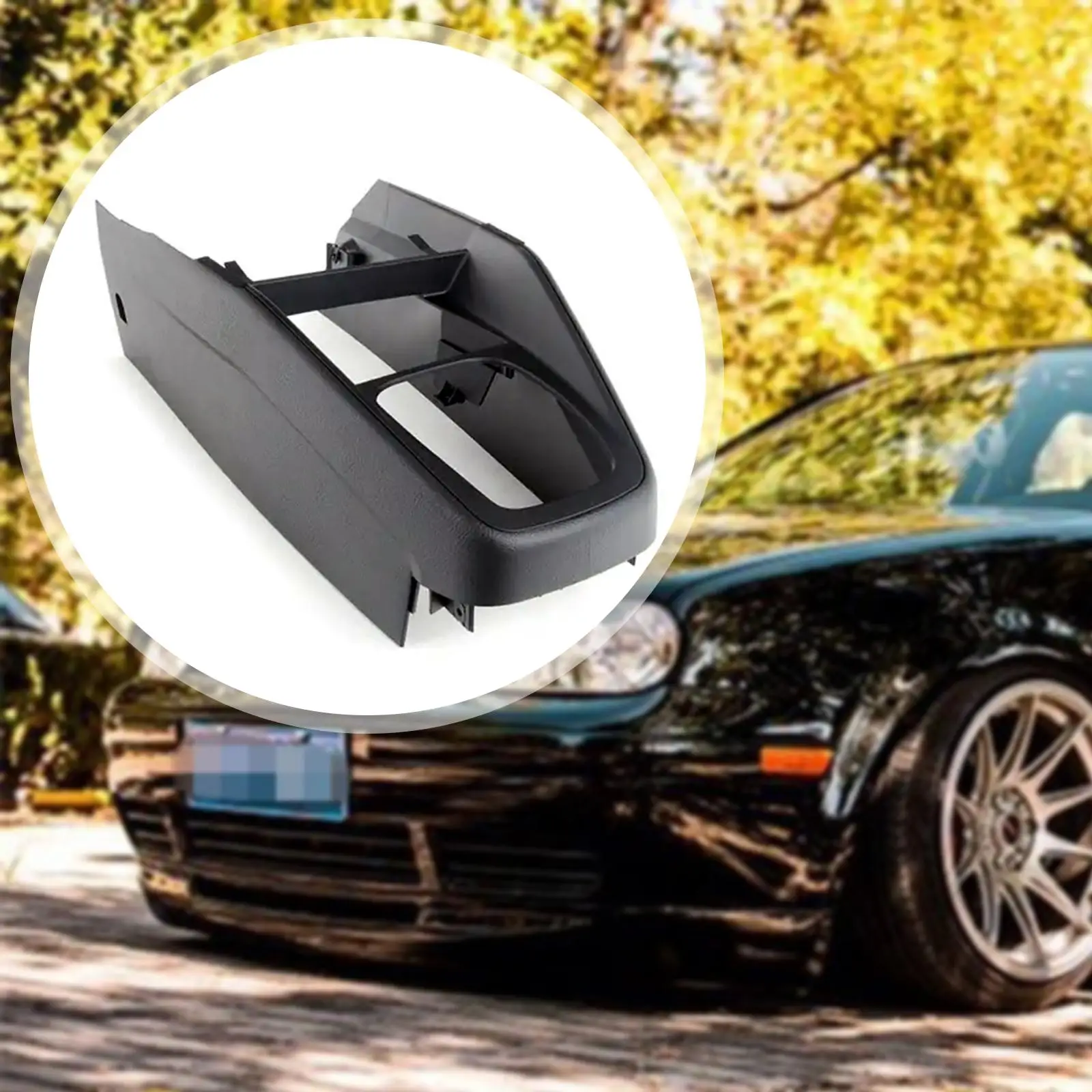 

1 Center Console Base Replaces Part Front Handrail Box Auto Center Console Cover Accessory for VW Golf Jetta Bora MK4 1998-2004