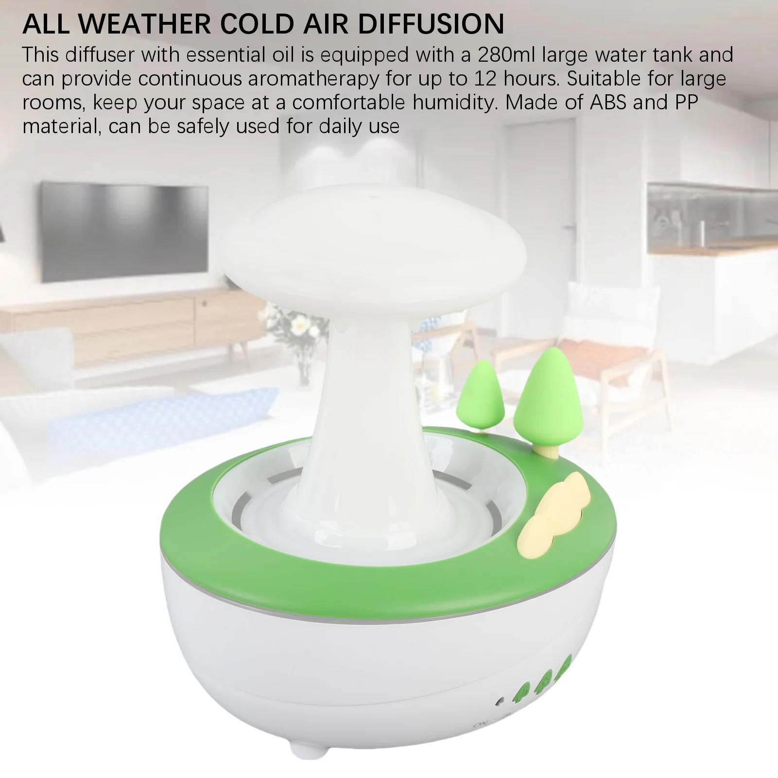 Umidificador de névoa 7 cores led night light difusor de aromaterapia para casa óleo perfumado umidificadores de ar névoa fria alimentado por usb