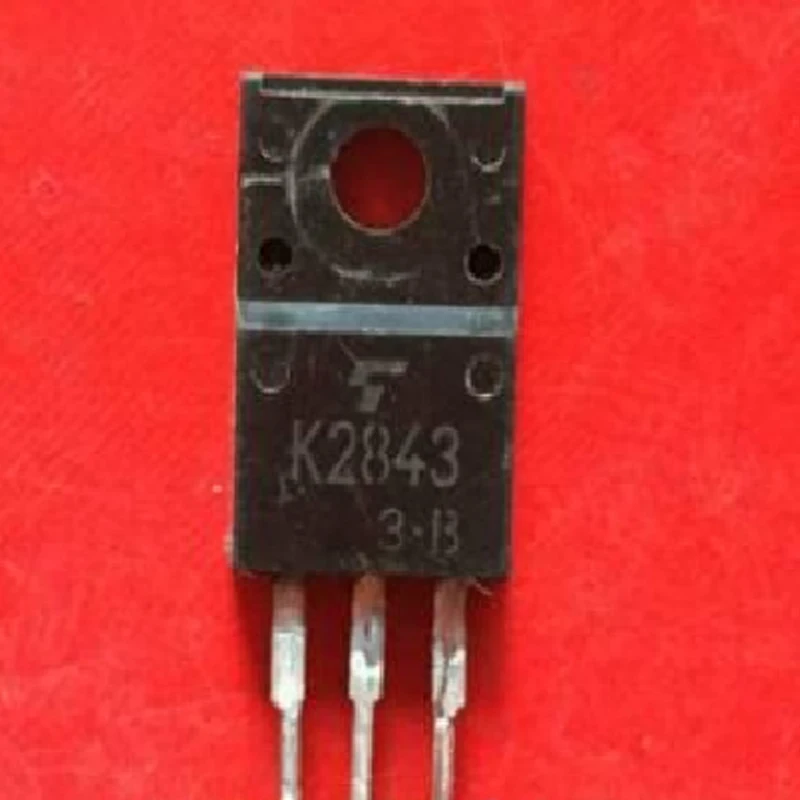 

10PCS 2SK2843 Field Effect Transistor (MOSFET) TO-220F 600V/45W direct shooting quality assurance