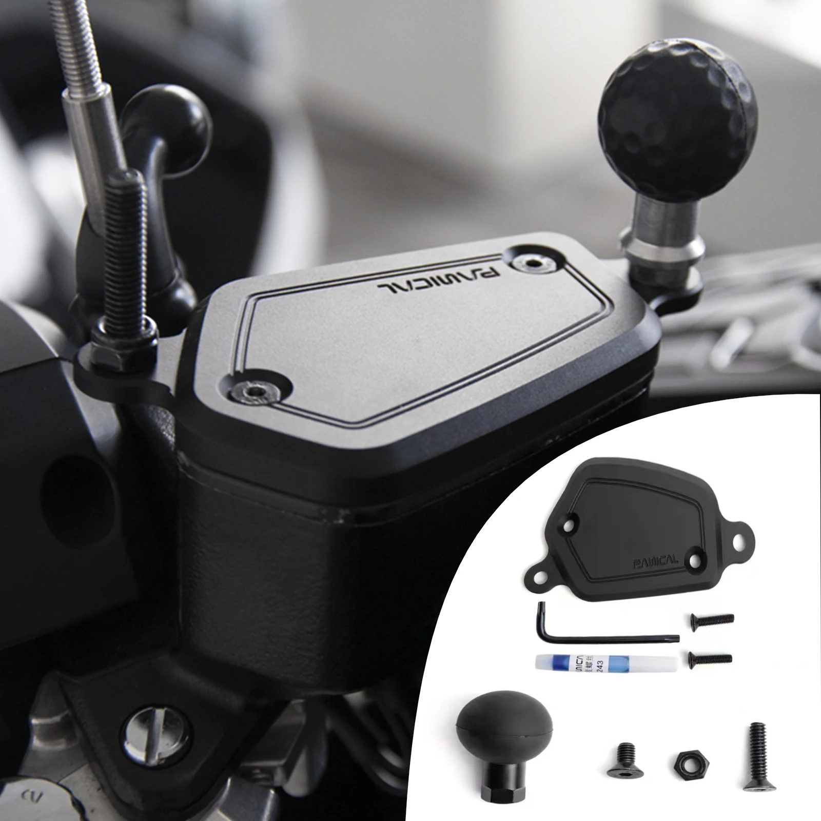 

PANICAL goldwing for Honda GL1800 F6B 2018-2025 clutch oil pot expansion Mount bracket accessories expansion Mount base