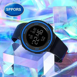 Luminous Watches Mens Electronic Watch Waterproof Swim Outdoor Sport Wristwatch Silicone Fashion Hours Relojes