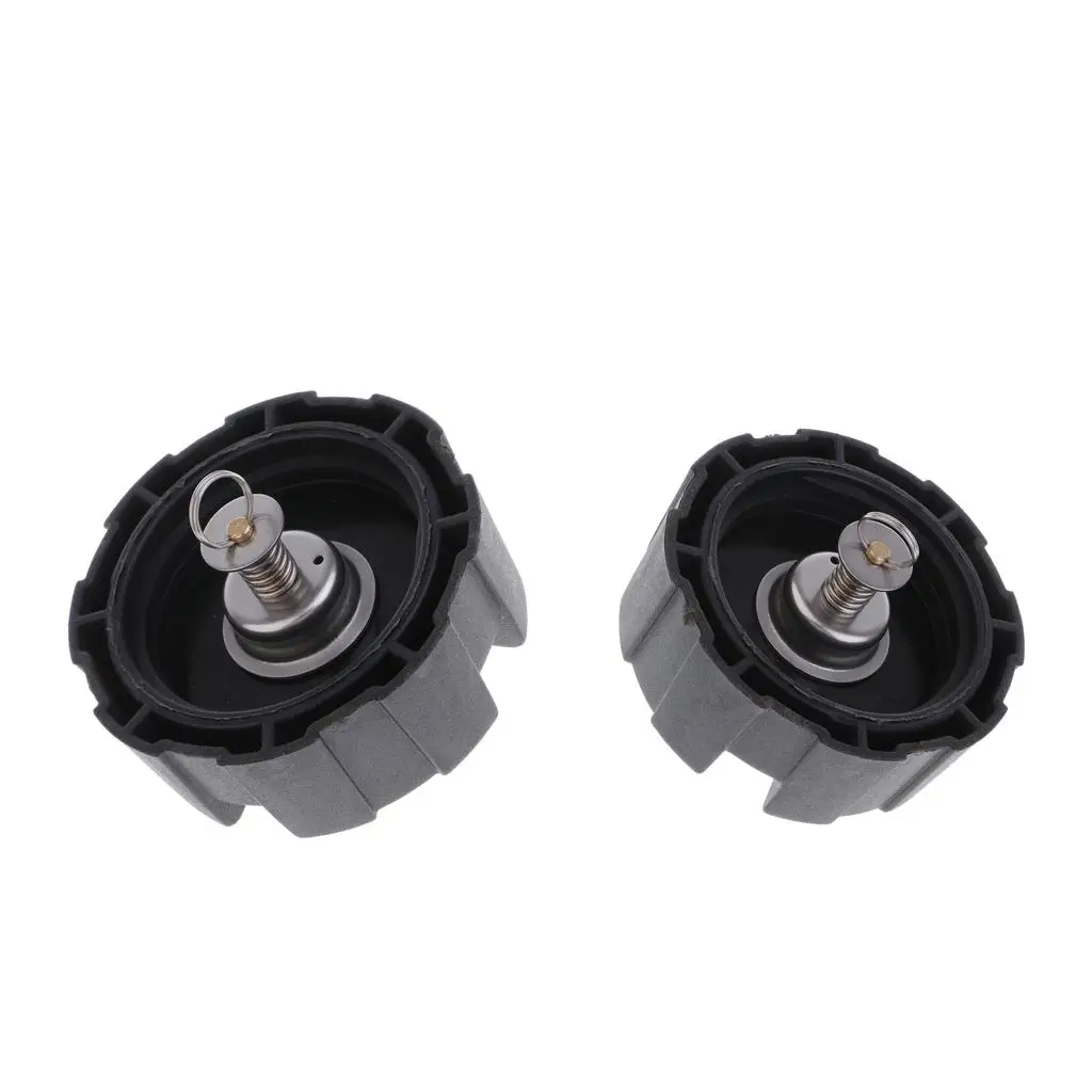 Oil Tank Cover Assembly Strong Rigidity Fuel Cap for Outboard Marine Engines 12L 24L