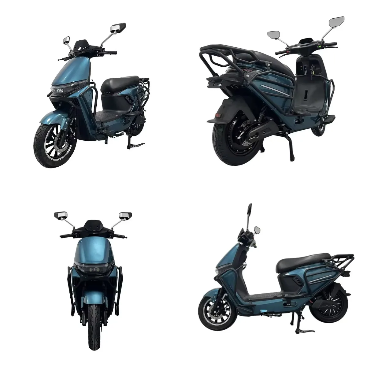 2026 New Modern Electric Moped Scooter Motorcycle Adult Bright LED Headlight Electric Motor Bike