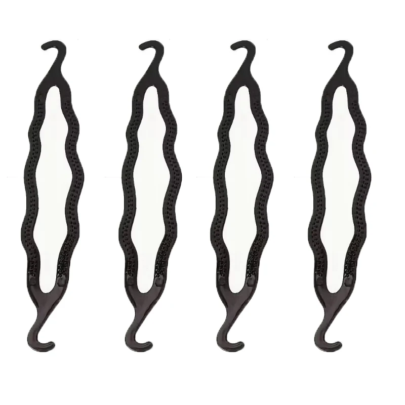 أداة تجعيد الشعر الفورية من رول لتجعيد الشعر الرطب والجاف، أداة تجعيد بلاستيكية مع تصميم برأسين للاستخدام المنزلي في الصالونات