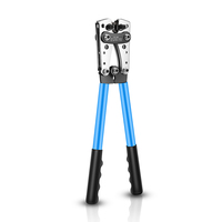 1PC HX-50B Professional Cable Crimping Tool Kit - 30Pcs/60Pcs SC Series Copper Wire Terminals, corrosion-proof Golden Finish