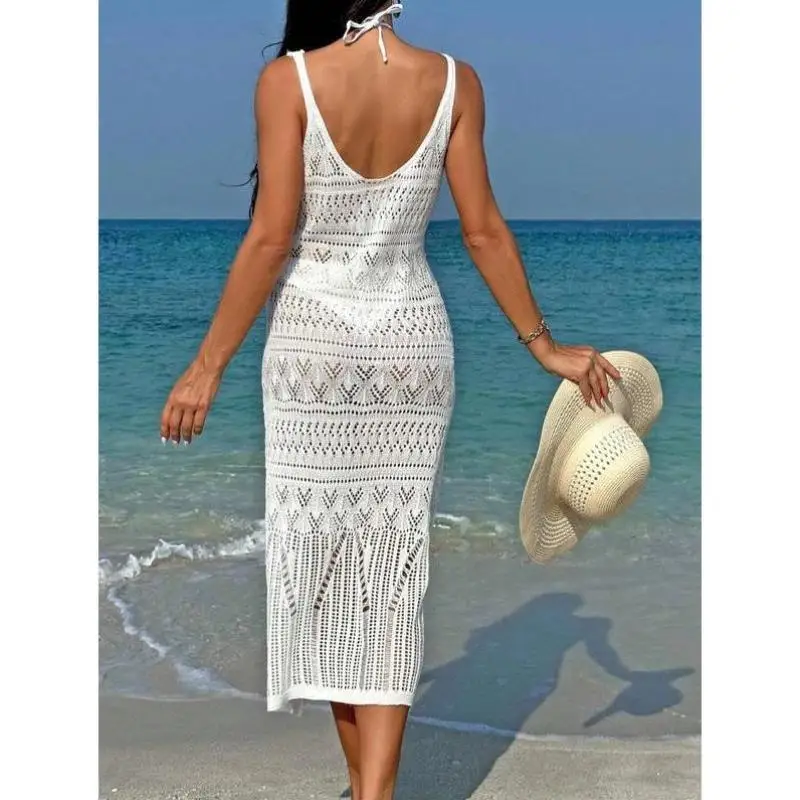 

Women's Beachwear Sun Protection Clothing Bal Color Cross-Border New Sle Y 3284204 Knitted Sweater Inner Wear