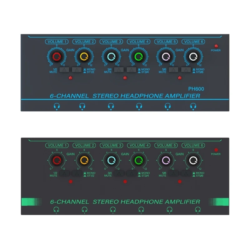 

Mini Headphone Amplifier Earphone Splitter Type-c Power Supply Amplifier 6.5mm/3.5mm Input /Output Amplifier P8DC