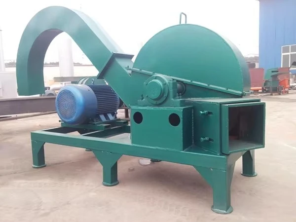 Industrial Wood Chipper Machine Horizontal Tree Stump  Grinder Waste Wood Chipper