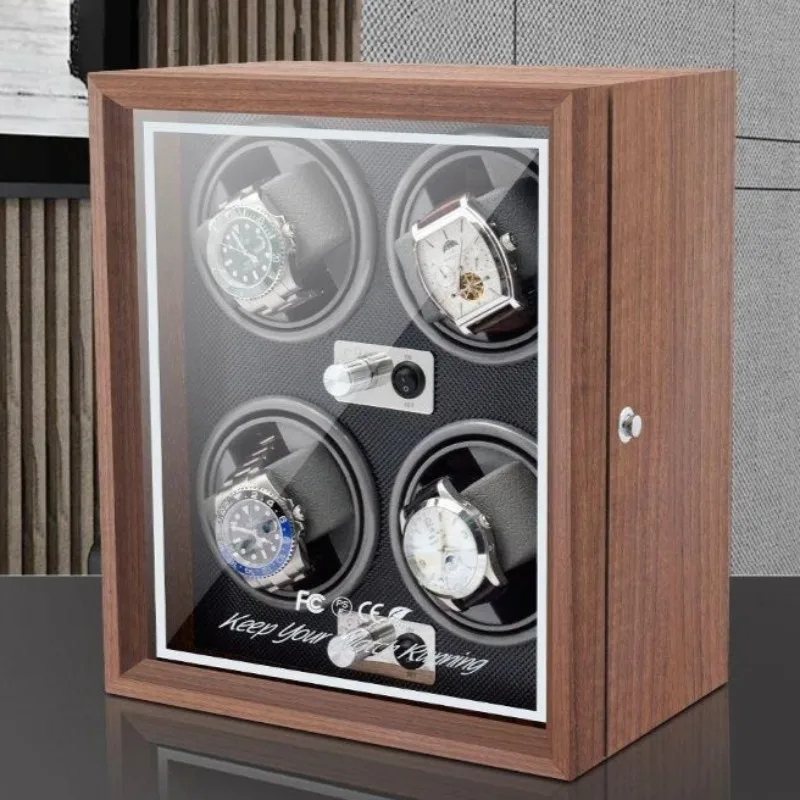 Automatic Watch Winders Men Watches Storage Winder Rotating Watches Winding Organizer Machine Large Wristwatch Winding Device