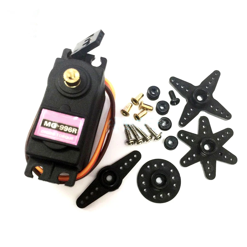 

Новый MG995 MG996R MG996 MG946R MG946 Сервоприводы с металлической шестерней Цифровой сервопривод для двигателя Futaba с высоким крутящим моментом автомобиля RC Модель Вертолет Лодка