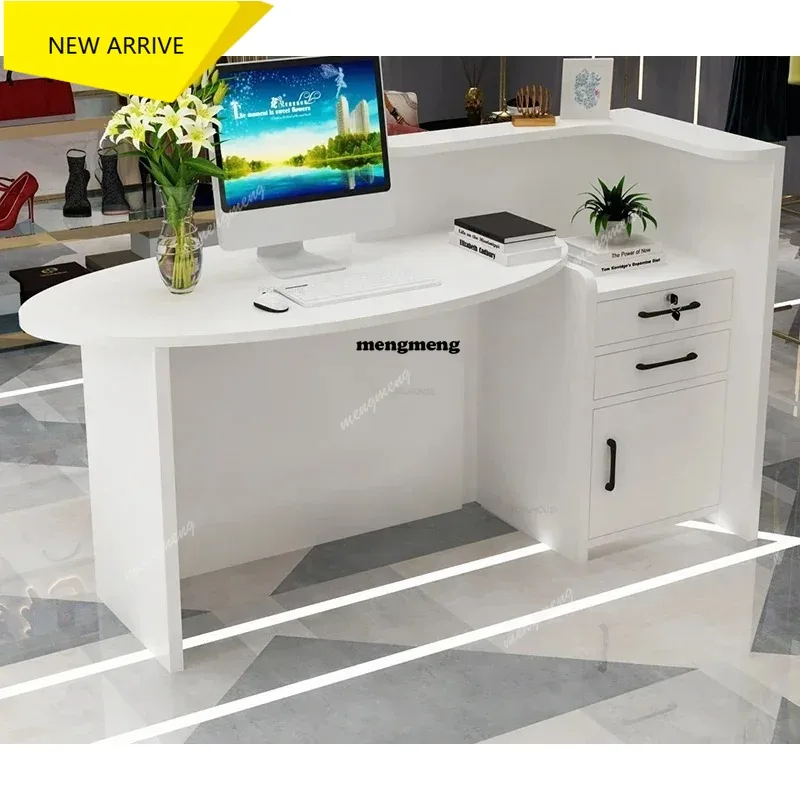 Cash Register Reception Counter Design Business Bellezza Tables Hallway Table Office Desks Computer Chairs Atril Clothing Store