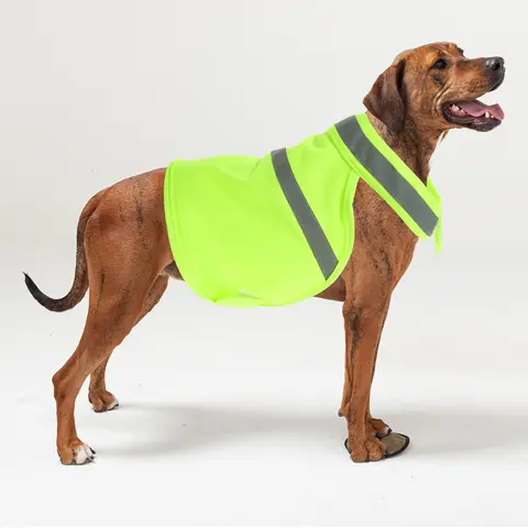 Chaleco de caza de seguridad de alta visibilidad para perros chalecos chaqueta reflectante para mascotas