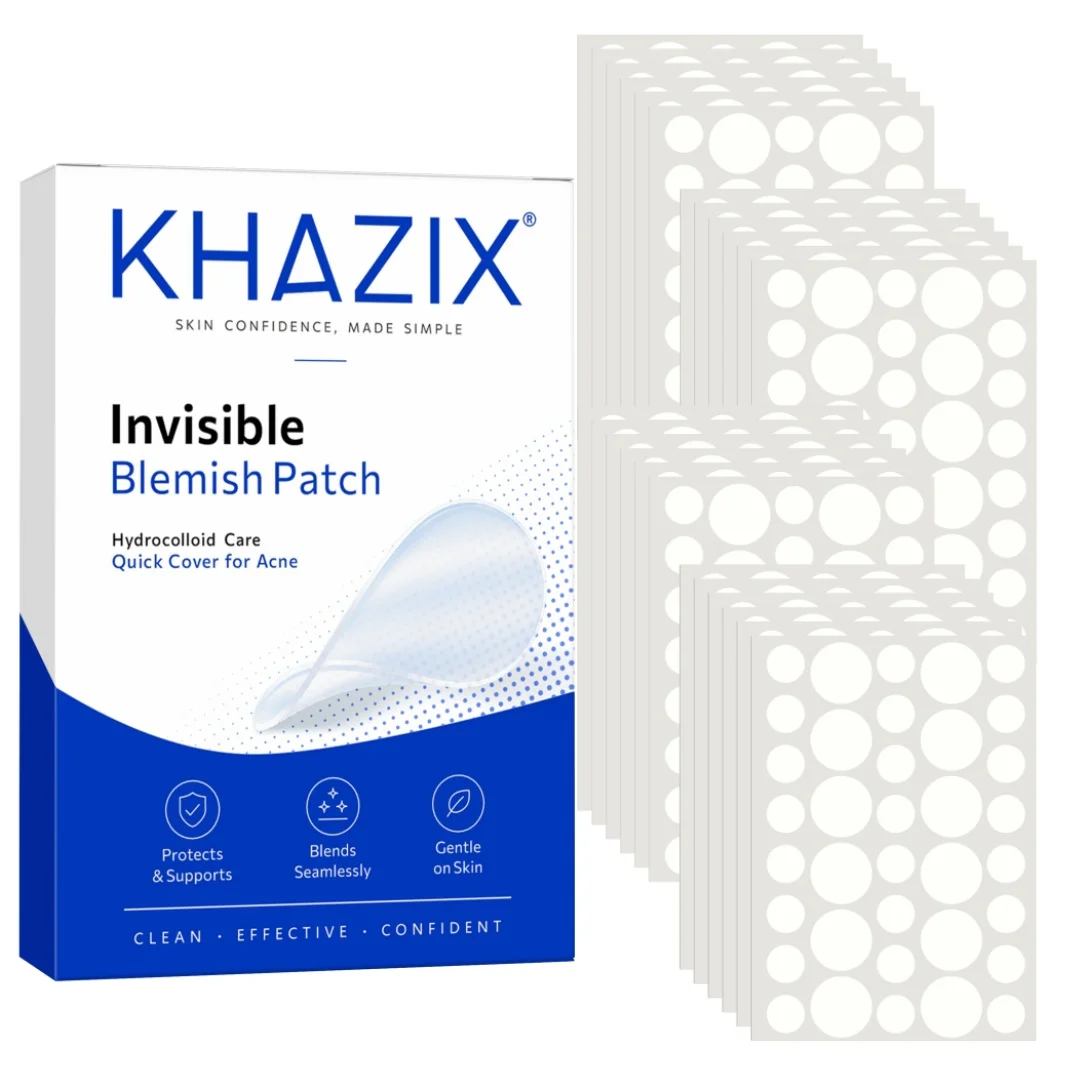 144/720PCS Hydrocolloid Acne Pimple Patch, Hydrocolloid Spot Stickers, Covering Zits and Defect, Nighttime Spot Stickers