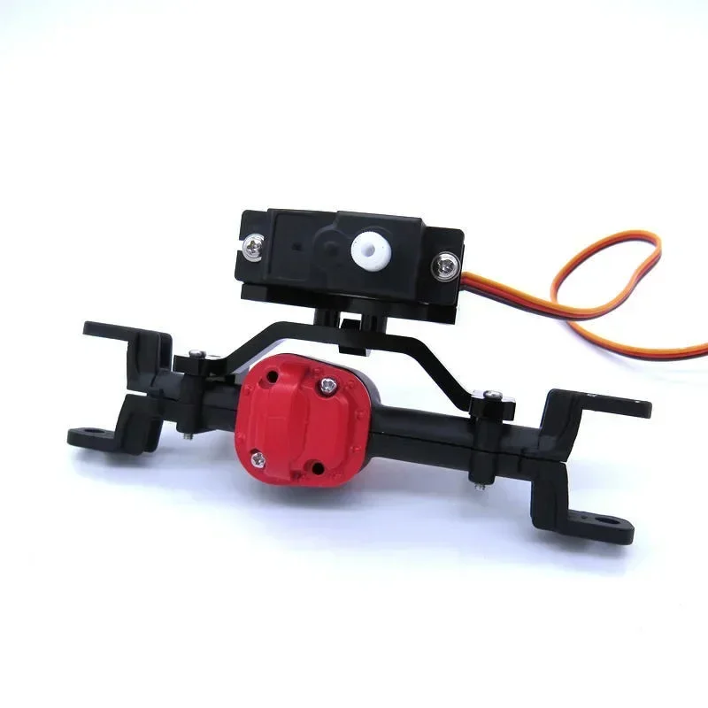 Metal Pull Rod Base Seat & Axle Up Servo Bracket Mount for MN D90 D91 D96 D99S 1/12 RC Car Truck Spare Parts