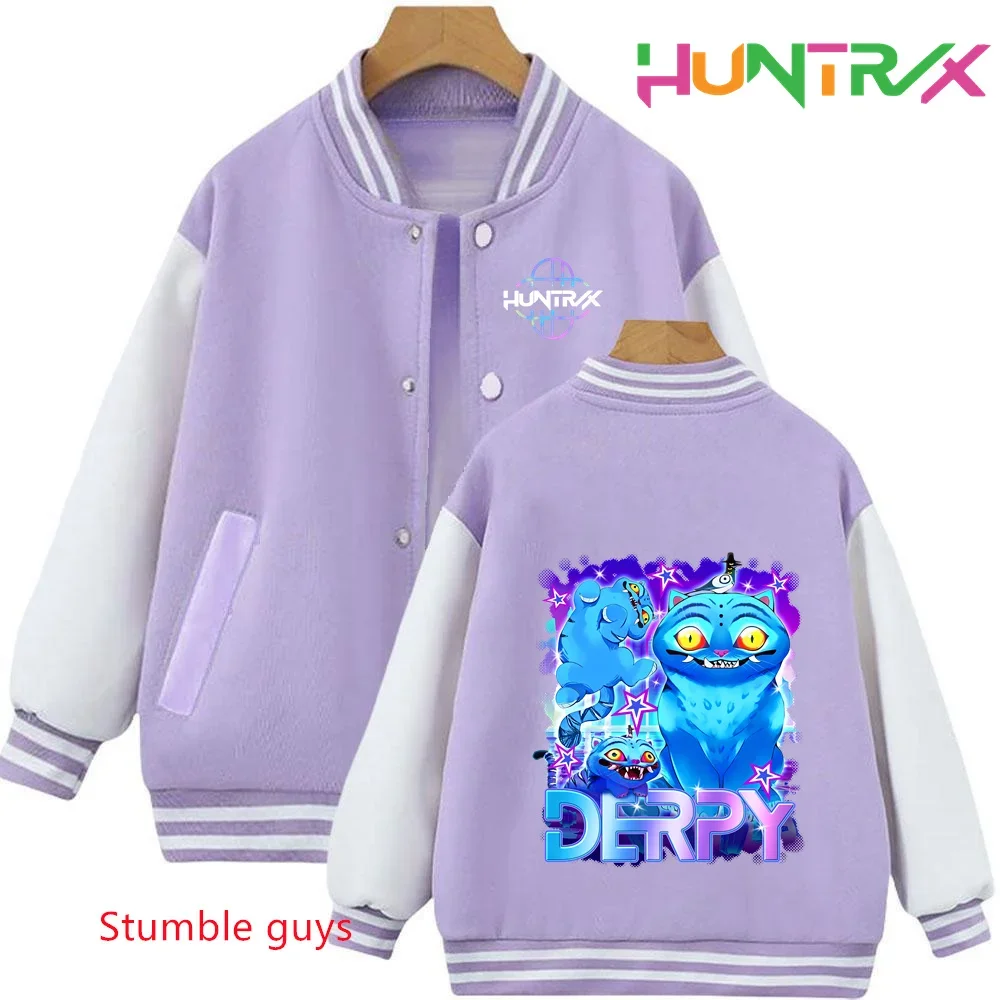 قميص رياضي جديد للأولاد مع طباعة كرتونية Kawaii 3-12 سنة فتاة رداء علوي غير رسمي-K-pop Demon Hunters ملابس البيسبول للأطفال