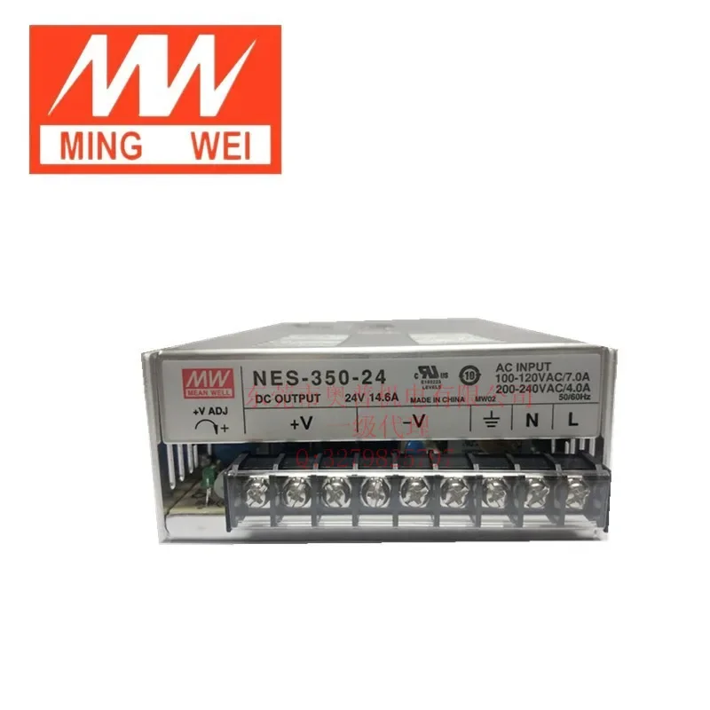 2026 Mingwei Power Supply NES-350-24 NES - 350-3.3 V 5V 7.5V 12V 15V 24V 36V 48V