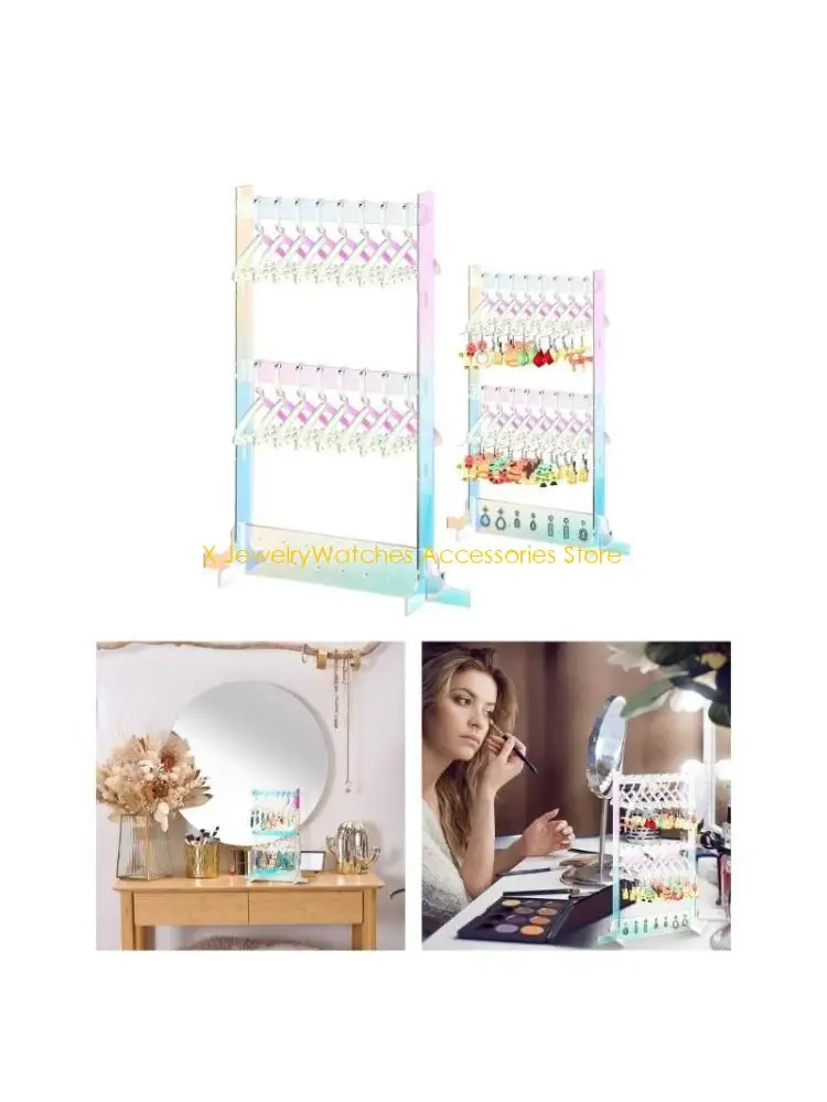 

31KD висячие серьги, подвесной органайзер, акриловые серьги-гвоздики, витрина для розничной выставки, персональная выставка, для