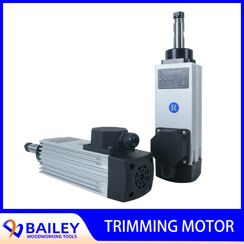 

BAILEY 1PC RUNDWORDS High Speed 1.1KW 300HZ 18000RPM Trimming Motor for KDT Edge Banding Machine Woodworking Tool