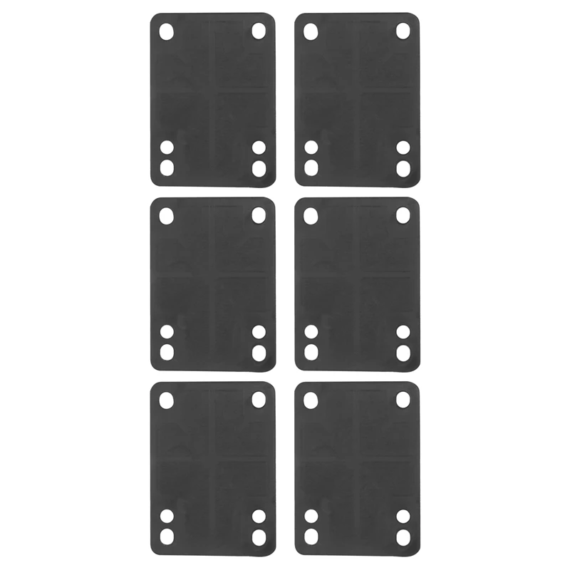 Rubber Skateboard Riser Pad 1/8 3Mm Pack Of 6