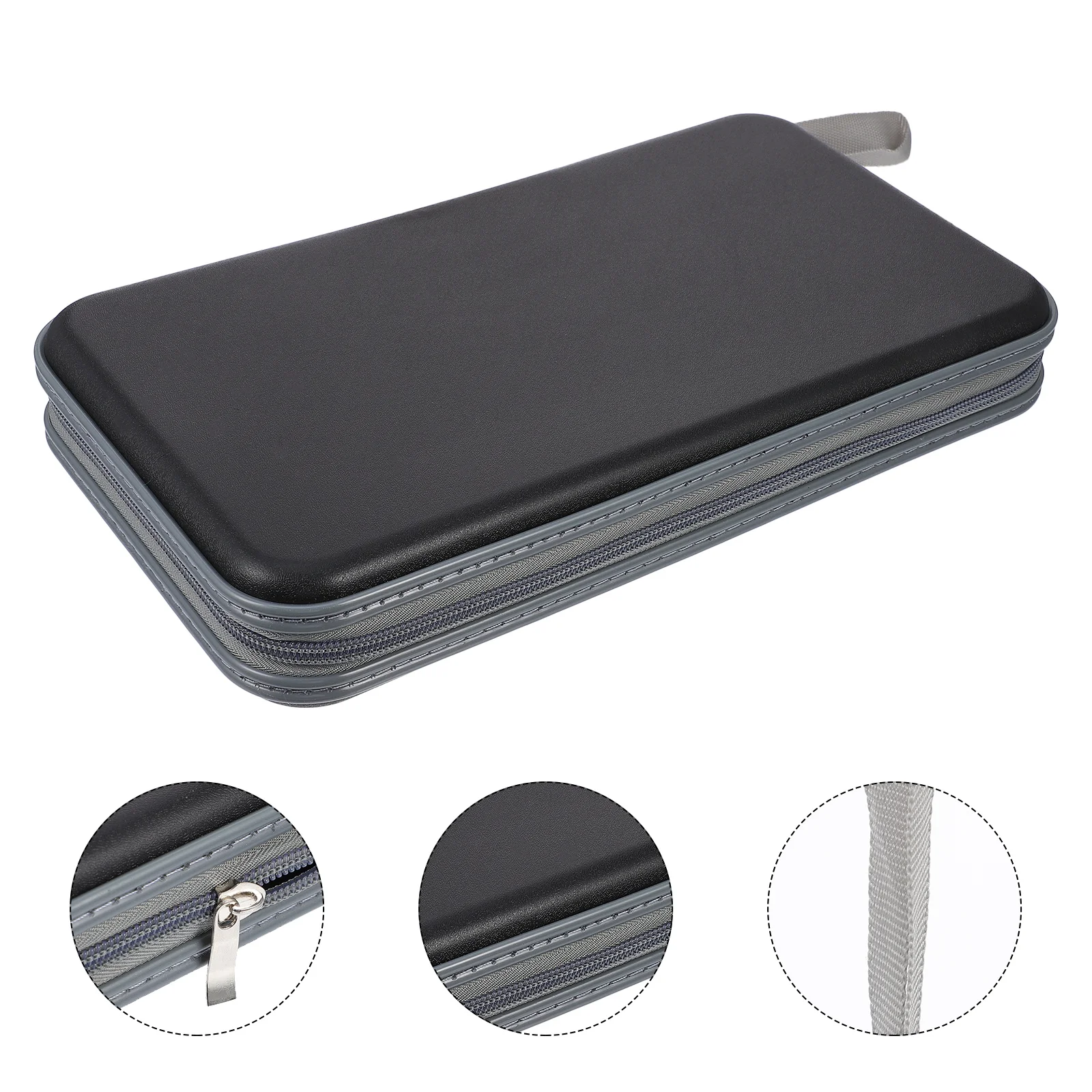 

Cd Storage Bag Large Capacity Cd Holder Pouch For Dvds Movies Music Discs Portable Organizer Case