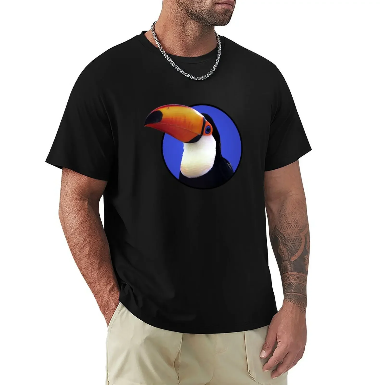 Toco Toucan T-Shirt cute tops designer shirts Aesthetic clothing mens t shirt