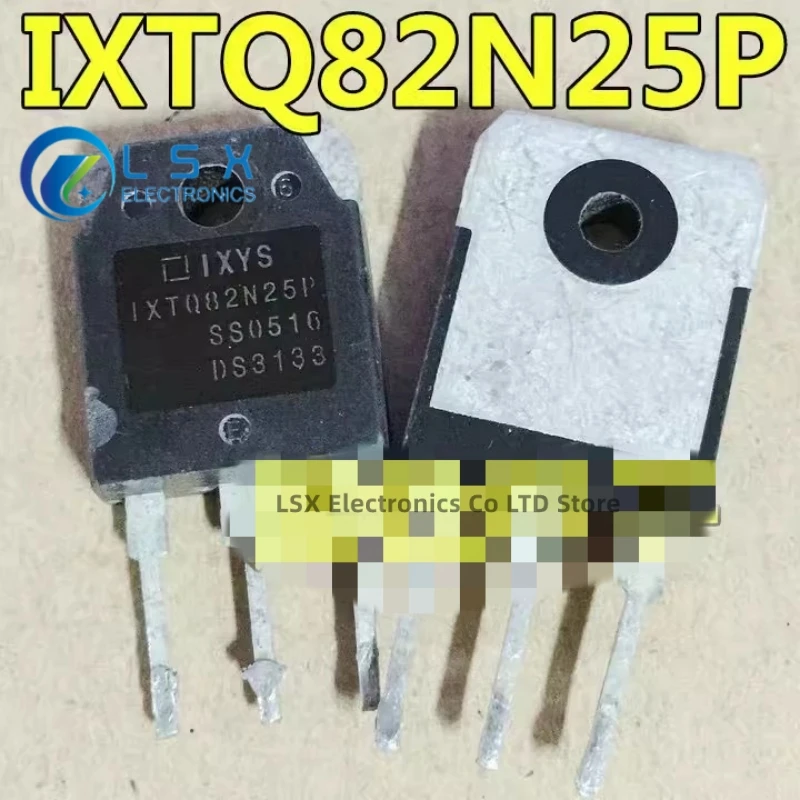 10PCS IXTQ82N25P 82N25 Genuine imported disassembled 100% Original TO-3P MOS FET 82A250V Perfect Use