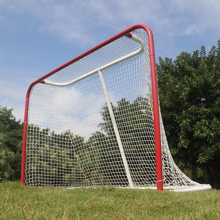 Customized Outdoor Practice Hockey Goal Iron Hockey Net for Kidspromote sales