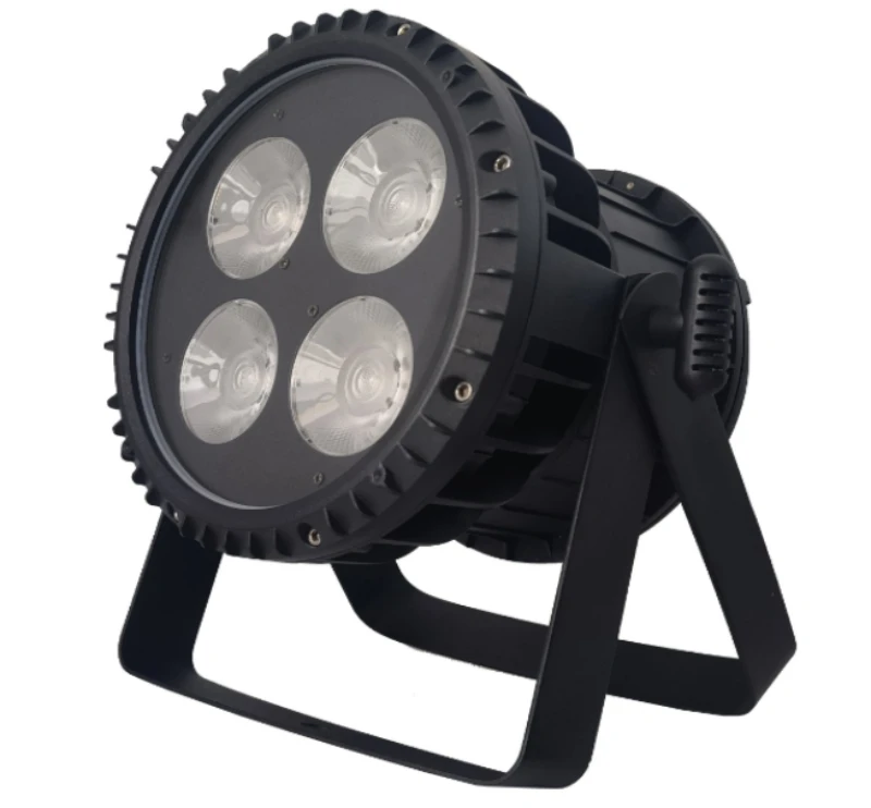 10 pieces IP65 outdoor waterproof led 4 eye par warm white cold white 200w cob par can led stage light