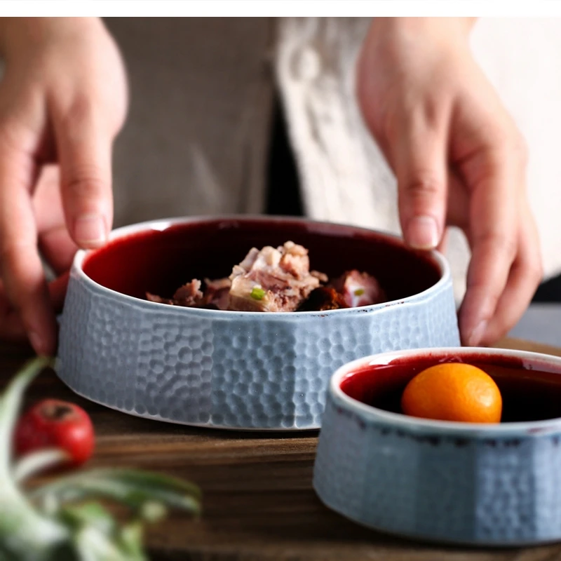 

Ceramic Restaurant Irregular Dessert Household Soup Featured Tableware CN(Origin)