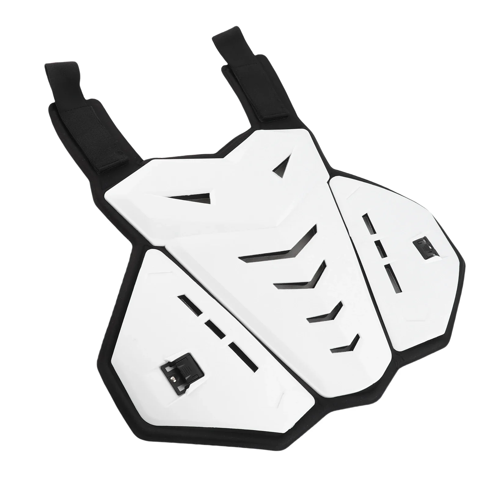 سترة راكب الدراجة النارية Stunt Racing Armor متينة لحماية الدراجة النارية، صدرية بيضاء #6