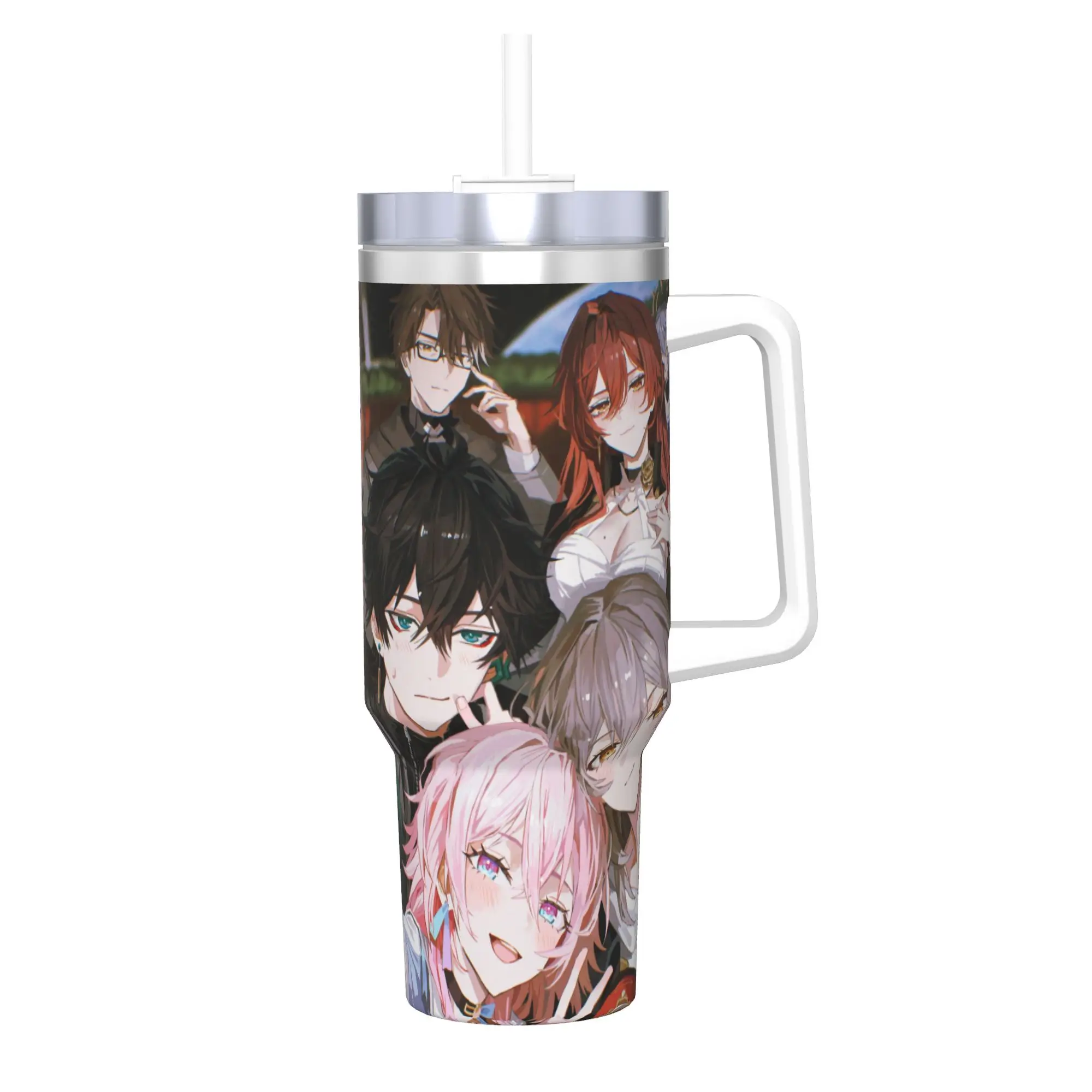Honkai Star Rail 40oz Tumbler Stainless Steel Double Wall Vacuum Insulated  Tumblers Cup With Straw