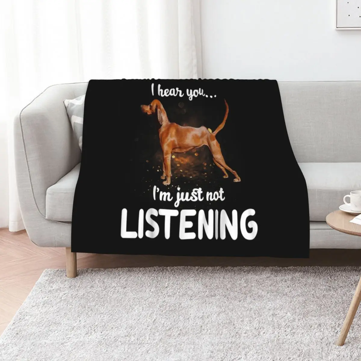 

Funny Redbone Coonhound Throw Blanket Tourist Furrys Soft Big Multi-Purpose Blankets
