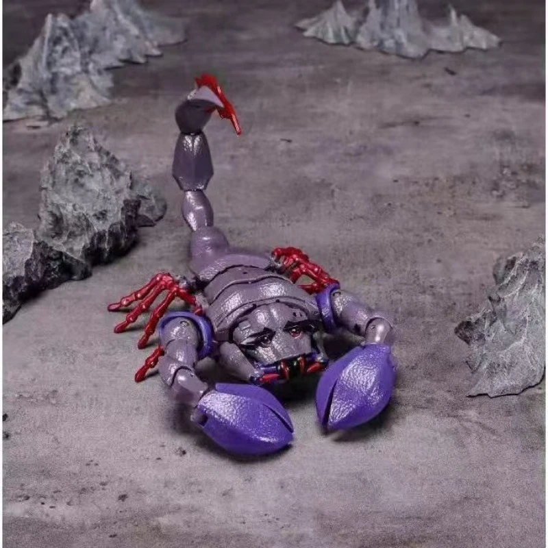 【Disponibile】 Giocattoli di trasformazione RT-D01 RT-D01 Guerriero scorpione gigante Modello di robot in movimento Collezione regalo Beast Warrior