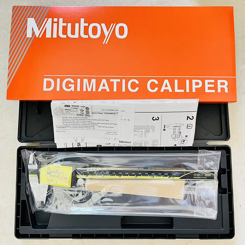 

Japan Original Mitutoyo 500-196-30 Digital Vernier Caliper 0.01mm High Precision Absolute Electronic Caliper Inch/Metric